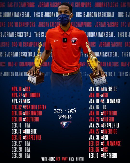 Coach_Ross_1's tweet photo. Unfinished Business!! 
🚨2022-2023 Jordan Men’s Basketball  Schedule🚨 https://t.co/O7Piwfgwei