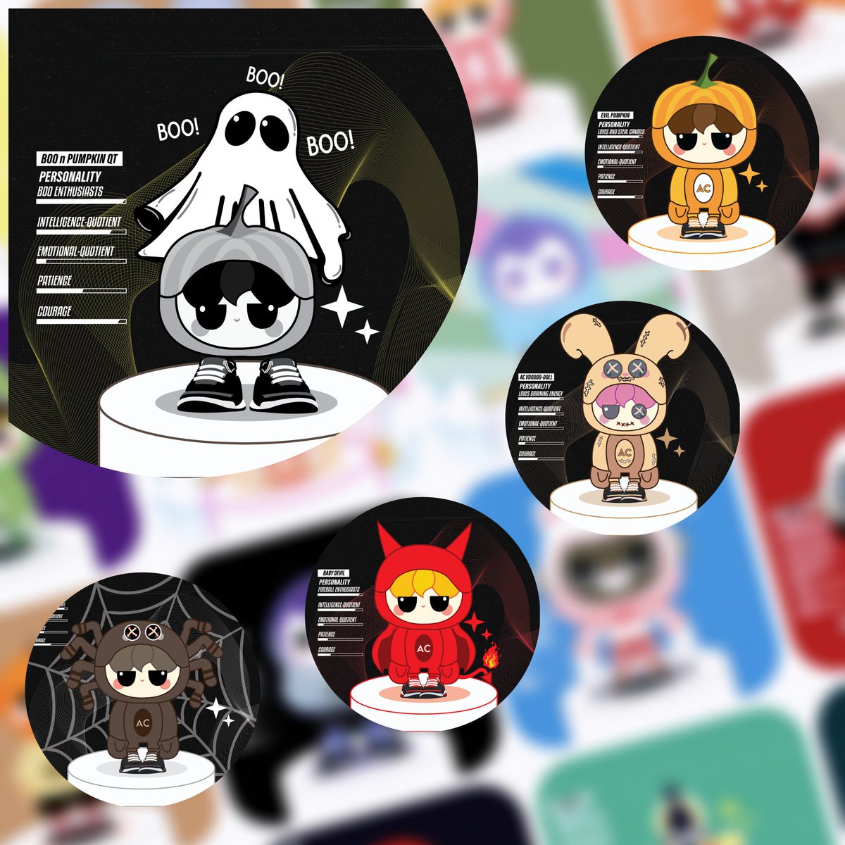 🚨HALLOWEEN EDITION🎃👻🍬🚨
Hi ACFAMZ✨😌 I'VE ALREADY DROPPED THESE GUYS! Grab it fast🔥✨
Voodoo doll:opensea.io/assets/matic/0…
BoonPumpkinQT:
opensea.io/assets/matic/0…
Evil pumpkin:opensea.io/assets/matic/0…
Baby devil:opensea.io/assets/matic/0…
Evil Spiderboi:opensea.io/assets/matic/0…
