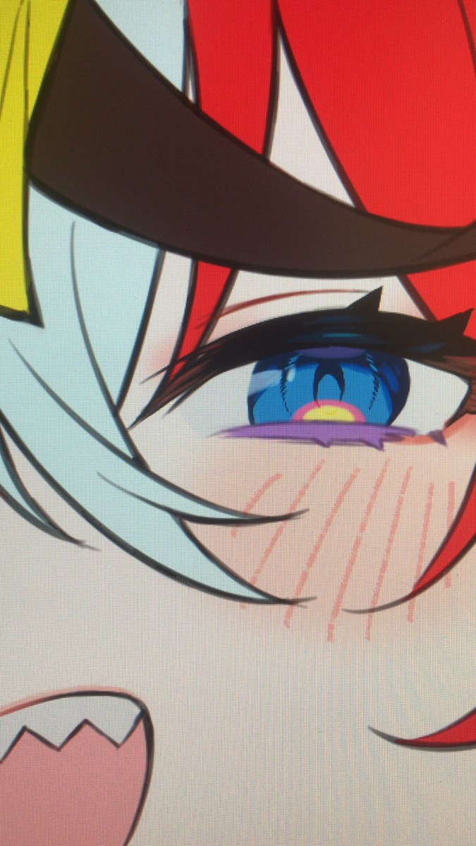 ハコス・ベールズ 「next pictureMaybe I like this facial exp」|青竹色🎋お仕事募集中のイラスト