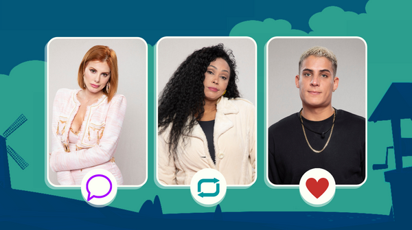 centralreality's tweet photo. 🚨 TERCEIRA ROÇA: Deborah x Rosiane x Tiago

Quem você vota pra FICAR?? #AFazenda
#EliminaçãoAFazenda #ProvaDoFazendeiro https://t.co/3q4tBPgkXb
