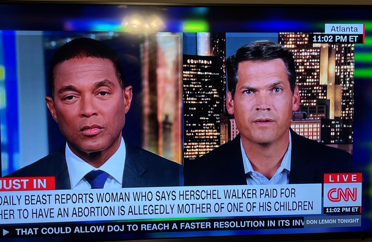 “Even the most staunch Republicans are rattled,” GOP Lt. Gov. Geoff Duncan says on CNN of Herschel Walker. “Every Republican knew that there was baggage out there, but the weight of that baggage is starting to feel a little closer to unbearable at this point.” #gapol #gasen