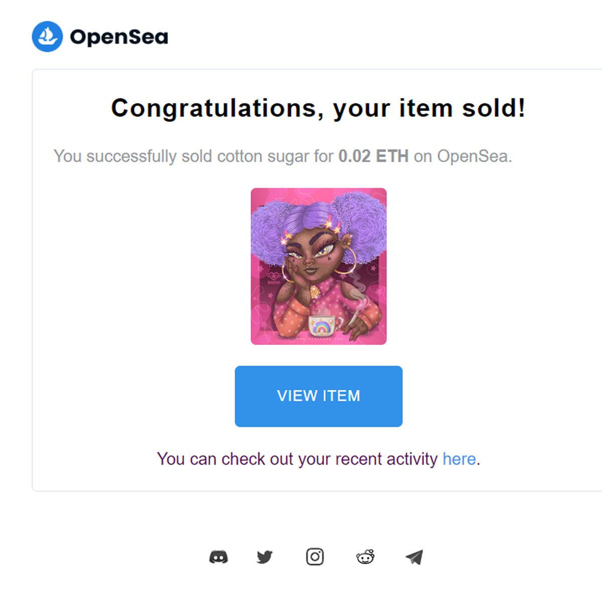 vanekone's tweet photo. I was going to bed, and I founded this on my Email, OMG!!!! @EtherStu you made my day!!! Can´t explain how happy i am... Thank you so so so much! ❤️🥰❤️🥰 #ntfcollector #NTFdrop #NTF #NTFcommunity #NTFs #artistsupport #vanekoneNFT https://t.co/xUOy5BK1KC