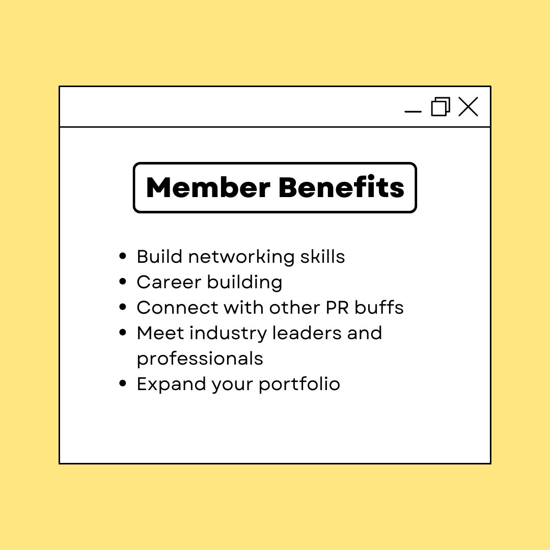 boulderPRSSA's tweet photo. Join CU PRSSA! With the membership deadline of November 1st, now is the perfect time to join! Don’t miss out on all of the amazing opportunities this chapter has to offer!

#prssa #boulderprssa #cuboulder #prsa #cubouldercmci https://t.co/uPpvdr3qTy