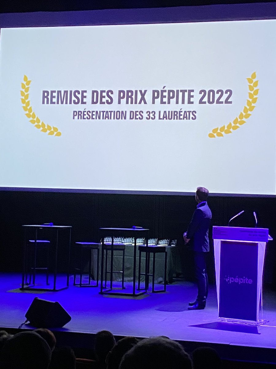 Clermont Auvergne Pepite (@capepite) on Twitter photo Cérémonie de remise des prix #pepite2022 découverte des champions nationaux aujourd’hui !
<a href="/ClermontINP/">Clermont Auvergne INP</a> <a href="/UCAuvergne/">UCA</a> <a href="/Bpifrance/">Bpifrance</a> <a href="/PepiteFrance/">Pépite France</a> Cérémonie de remise des prix #pepite2022 découverte des champions nationaux aujourd’hui !
<a href="/ClermontINP/">Clermont Auvergne INP</a> <a href="/UCAuvergne/">UCA</a> <a href="/Bpifrance/">Bpifrance</a> <a href="/PepiteFrance/">Pépite France</a>