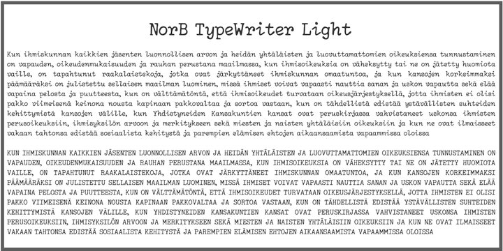 TheFontsMaster's tweet photo. ☞ TheFontsMaster has just posted : NorB Type Writer Super Family [8 Fonts] #font #fonts #typography - https://t.co/cZTy7T8lyS https://t.co/2K2GYxj6fr