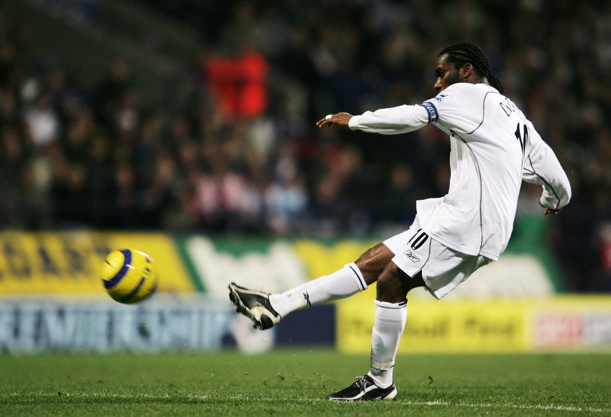 premierleague's tweet photo. Describe Jay-Jay Okocha with one word: https://t.co/90fBwXilYD