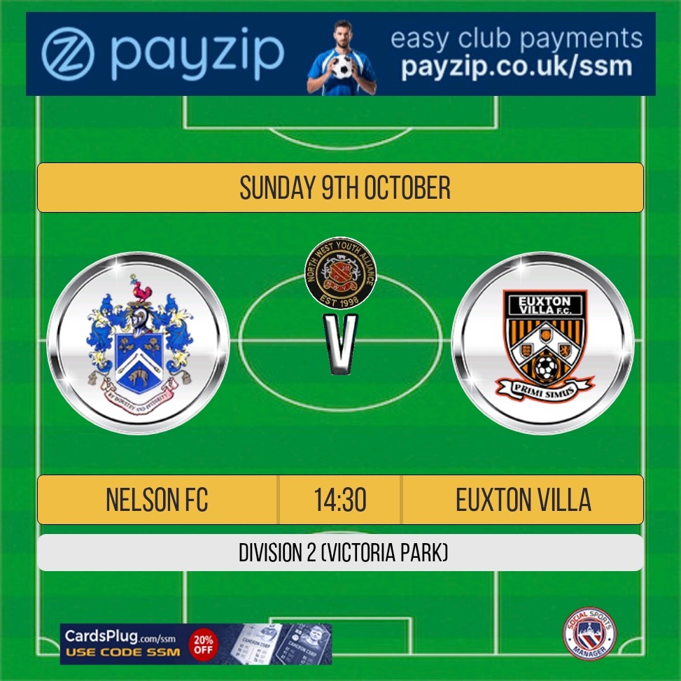 Sunday’s Fixture 👇