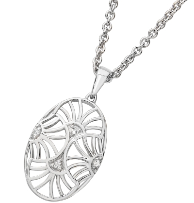 We have teamed up with <a href="/LucyQDesigns/">Lucy Quartermaine</a> to offer readers the chance to win an Art Deco Oval Pendant worth £95. 
For your chance to win, enter on the giveaway form at youryorkshire.wedding/giveaways before 14/10/22 #win #giveaway #bridaljewellery