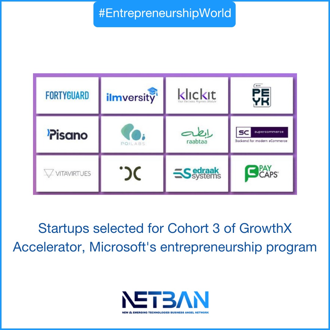 Microsoft for Startups Orta Doğu, GrowthX Accelerator programının 3. döneminin başladığını duyurdu. 
instagram.com/p/CjXYRRPsJju/…
#growthaccelerator #microsoft #microsoftforstartups #middleeast #entrepreneurship #startups