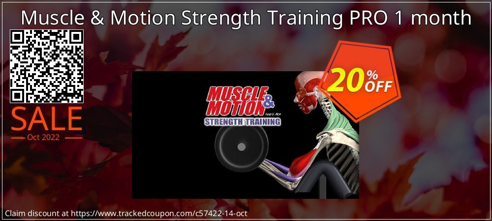 iVoicesoft's tweet image. 🔔 Muscle &amp;amp; Motion Strength Training PRO 1 month Coupon code Halloween super sale (20% OFF) - October 2022
Claim at ✂ ift.tt/dzGF1wt #Muscleandmotion #MuscleandmotionCoupon