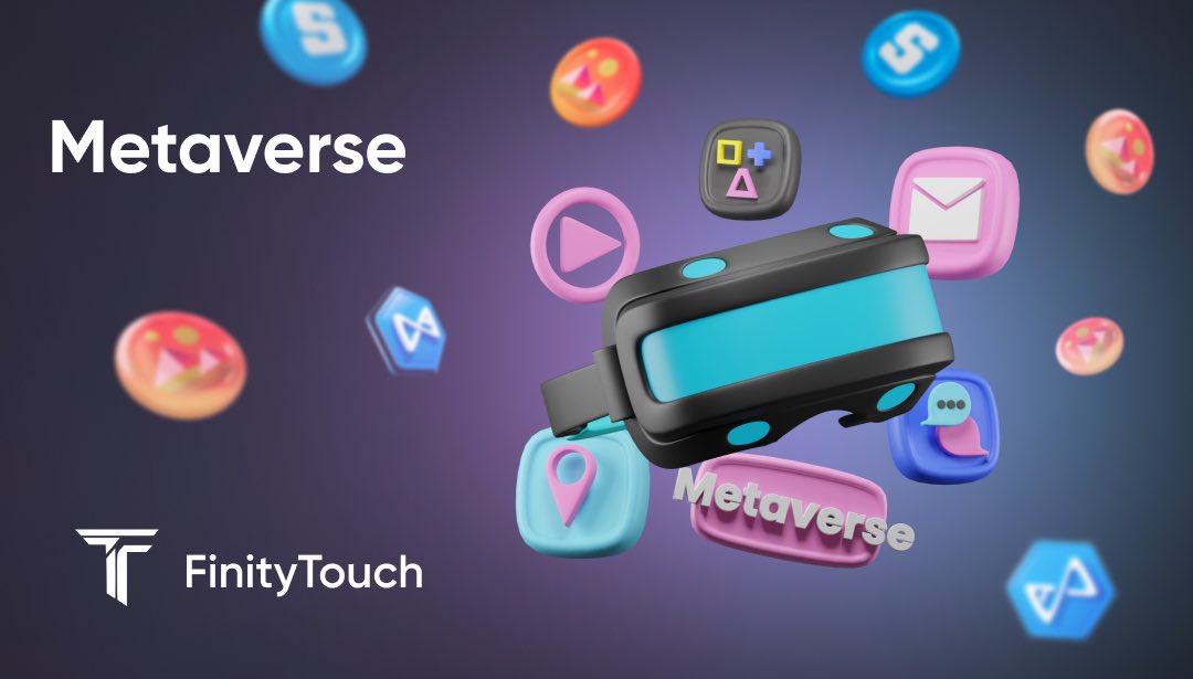 FinityTouch's tweet photo. 🌎 Metaverse is a virtual space, where users can meet friends, business partners, organise parties, buy goods similar to real world. https://t.co/MSLnp6pMl3