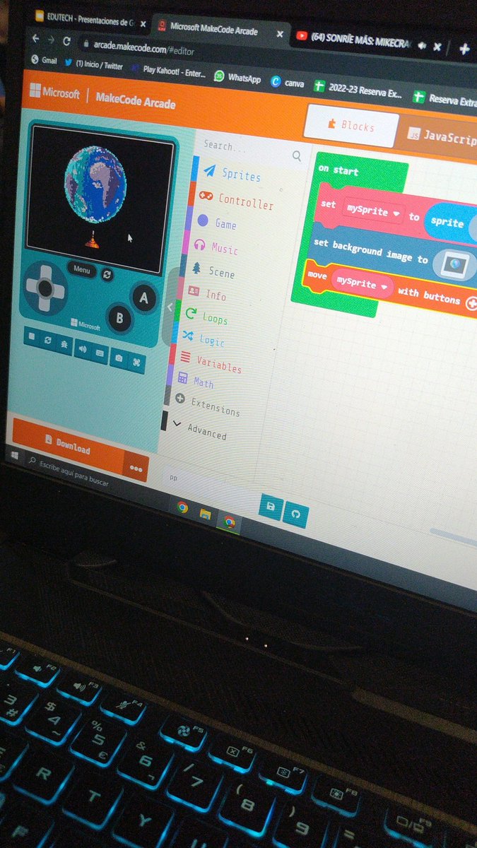 jamartinezd's tweet image. Todo listo para recibir a los primeros #coders sesión de #SpeedCoding podremos hacer un videojuego en 50 minutos? #EdutechRM @FIntegraDigital