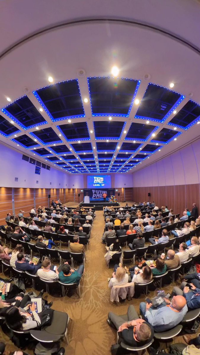 FuturePMO's tweet photo. Kicking off with the first talk! #futurepmo #pmo #pmoconference https://t.co/45aYsamGN3