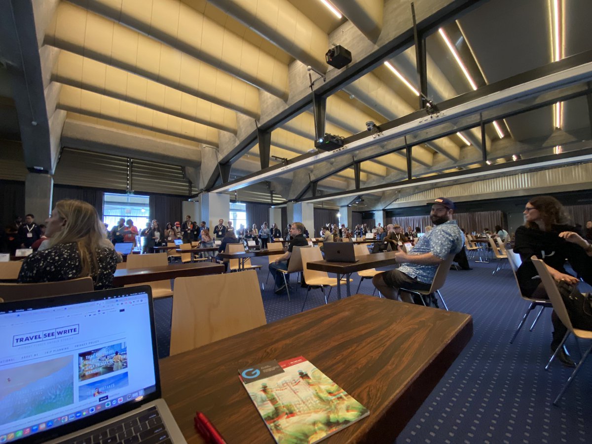 TravelSeeWrite's tweet photo. The last day of the #ATWS2022 is already here. Ready for the MediaConnect session at #Lugano #MySwitzerland #TravelSeeWrite #AdventureTravel https://t.co/XVFMXmoi7x