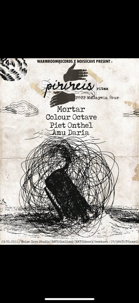 29 OCT 2022 | NOISE CAVE STUDIO, KUANTAN

Powered with @mortar_band_ @coloursoctaveemo <a href="/piet/">T</a>.onthel.my #amudaria💥

And much love to @warmroom_records <a href="/noise_cave/">The Noise Cave</a> <a href="/apisjay/">Hafiz Fiqi Delmizar</a> 🫶🏻

See you! 

lnk.bio/pirireispunx