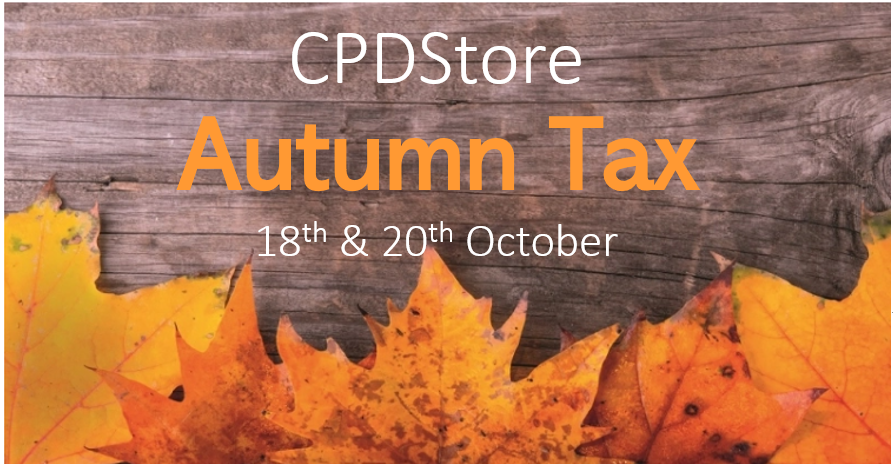 ZoeAccounting's tweet photo. Who's ready for our @CPDStore UK Autumn Taxation Essentials 2022 18th & 20th October?
Featuring industry experts including Carl Bayley Simon Briton, Peter Rayney and Paul Marcroft and team at RSM.
https://t.co/3LufA74sIS
#accountants #accounting #lovecpd https://t.co/43uOhZZgdr
