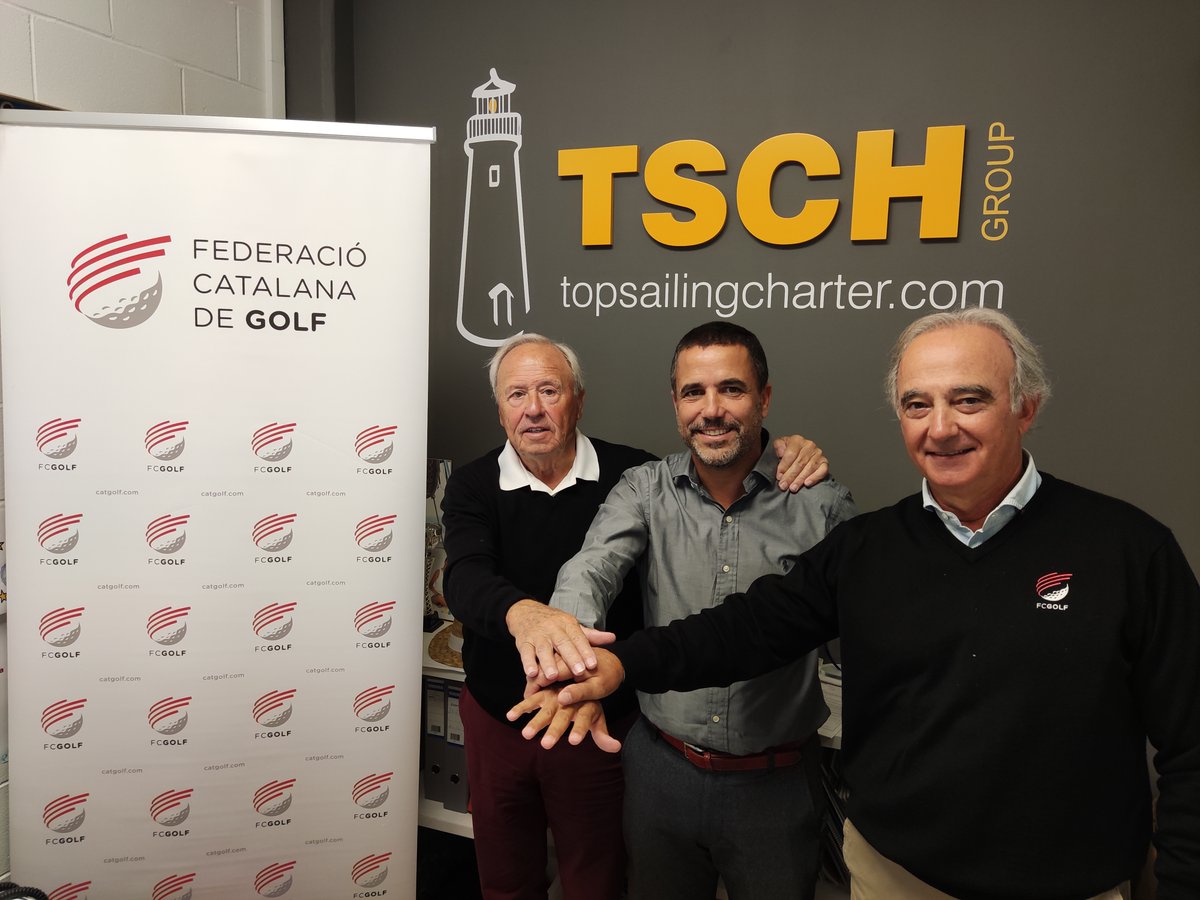 Federació Catalana de Golf (@fcatgolf) on Twitter photo 🤝Top Sailing Charter nou patrocinador principal de la FCGolf!
⛳️L'empresa gironina d'embarcacions de lloguer a tot el món es vincula a la federació per buscar nous mercats.
Benvinguts <a href="/Top_sailing/">Top Sailing Charter</a>!👊
🔗:bit.ly/3REg4p6 🤝Top Sailing Charter nou patrocinador principal de la FCGolf!
⛳️L'empresa gironina d'embarcacions de lloguer a tot el món es vincula a la federació per buscar nous mercats.
Benvinguts <a href="/Top_sailing/">Top Sailing Charter</a>!👊
🔗:bit.ly/3REg4p6