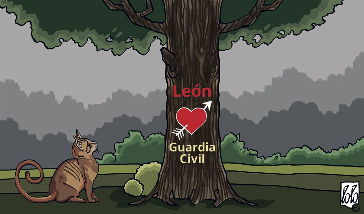 Viva la Guardia Civil <a href="/guardiacivil/">Guardia Civil</a> #leonesp