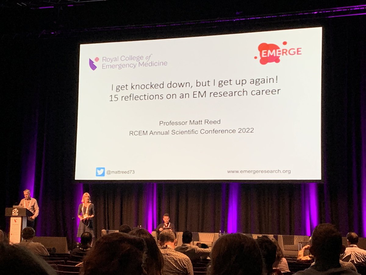 EdinburghEM's tweet photo. Starting off the final day of the #rcemasc - the professorial lecture - this year by Professor @mattreed73 from @emerge_research and @EdinburghEM #emergencycareresearch https://t.co/sjm3G6NAgx
