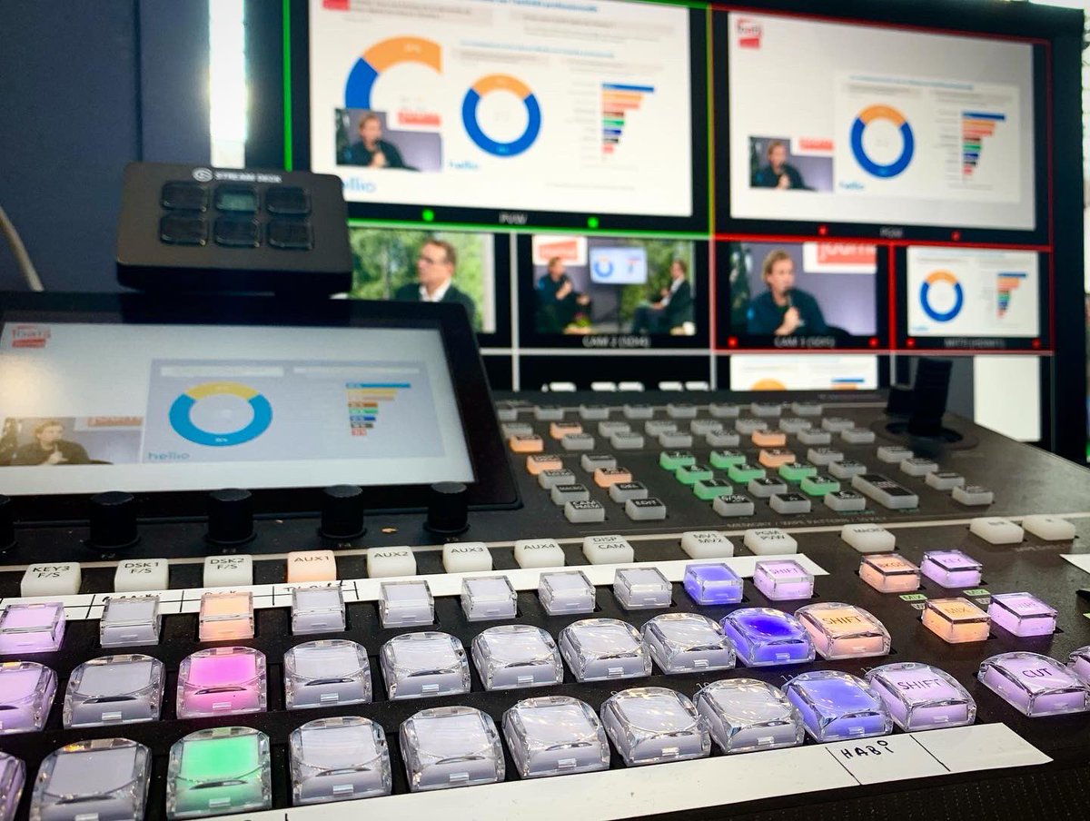 PlanRapproche's tweet photo. C’est parti pour la 4ème et dernière journée de tournage sur le plateau de @bati_journalTV au salon @batimat_official 2022. #plateautv #multicam #livevideo https://t.co/Y5Pg0eKB5c