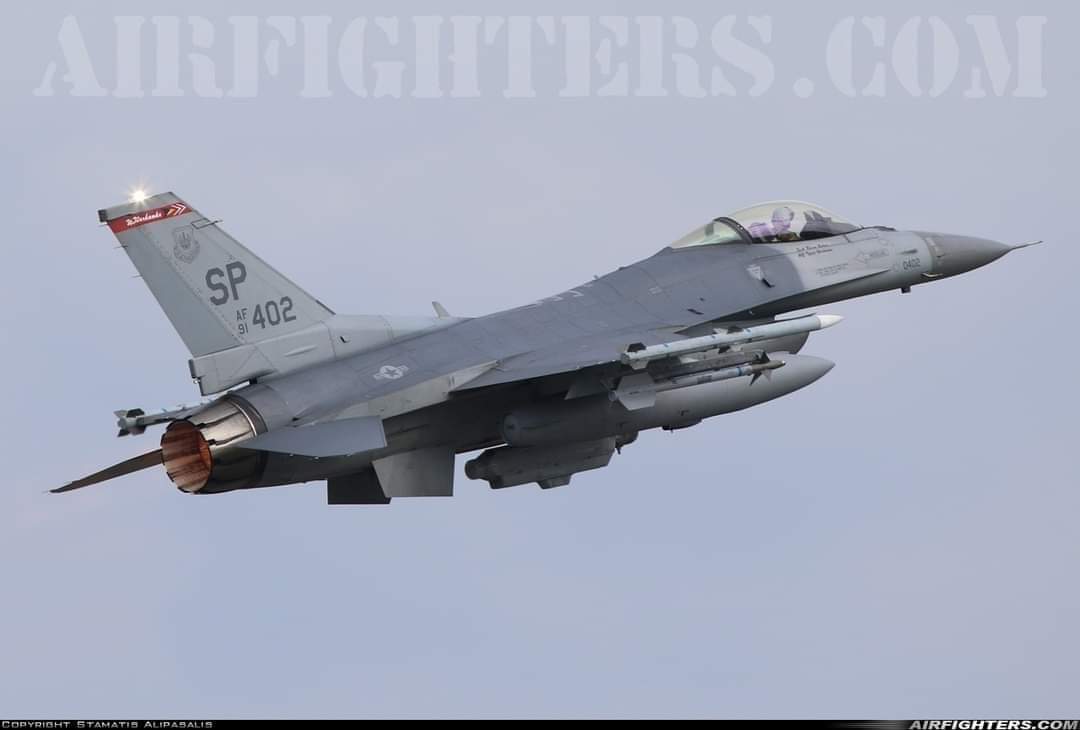 Stam_A337's tweet photo. Exercise #Iniochos2019 🇬🇷🇮🇹🇺🇸🇮🇱🇦🇪
F-16CM Block 50, s/n 91-0402
USAFE , #480 FS Warhawks 🦅🦅🦅
@ #AndravidaAB, 4/4/2019
#480FS #Warhawks #52FW #F16 #AvGeek #aviationphotography #LockheedMartin #SpangdahlemAB
https://t.co/XpD9OthELU https://t.co/DWCxiuO8Z5