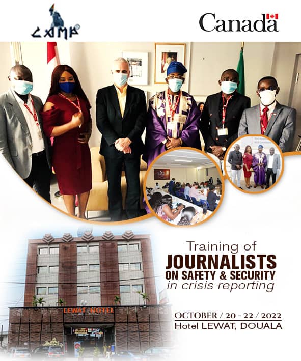 And we will be back in Douala for another moment of exchange with journalists reporting in crisis situation.
#CAMP2day
#canadaincameroon