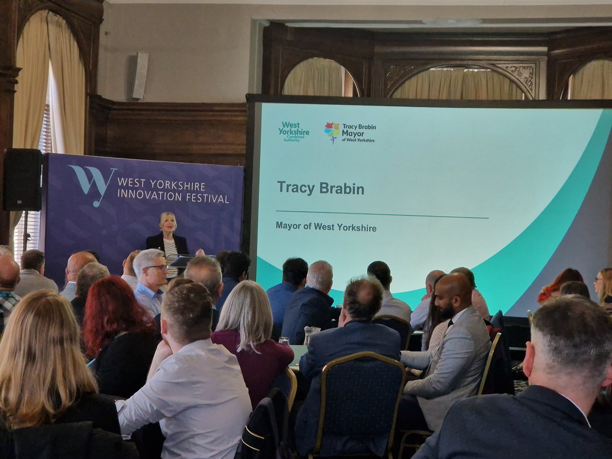 SarahTB82's tweet photo. Very excited to be at the IUK Local event on a very sunny Thursday in Bradford! #WYIF2022 @innovateuk https://t.co/hxWHmFyjoK