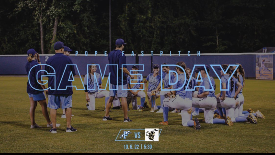 PopeFastpitch's tweet photo. GAMEDAY AT THE #Racetrack
The final region game of the season is tonight! #PopeNation come on out and #PackTheTrack tonight. Gametime 5:30.
#PFPFamily #ChaseToColumbus https://t.co/69q4aKTO98