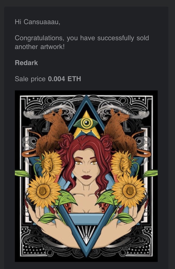 cansualtunart's tweet photo. 🧡SOLD🧡

GM, I woke up to a wonderful morning.  my dear friend @artifaceal collected 1 issue from my work. Thank you very much 🧡

Redart
24/25 Edition
0.004 #ETH on @KnownOrigin_io 

🔗 https://t.co/DXs1QC6VGZ https://t.co/Yht44y6hpR