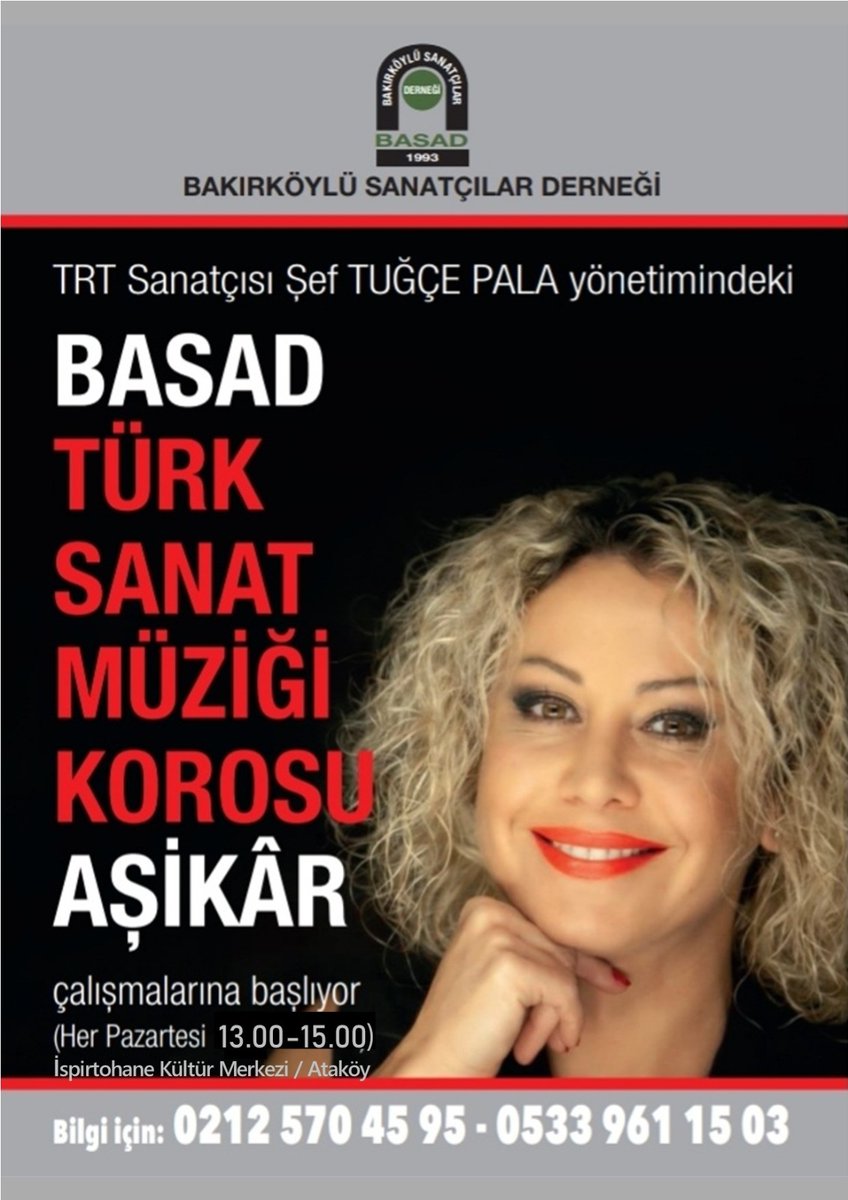 BASAD - Bakırköylü Sanatçılar Derneği tweet media