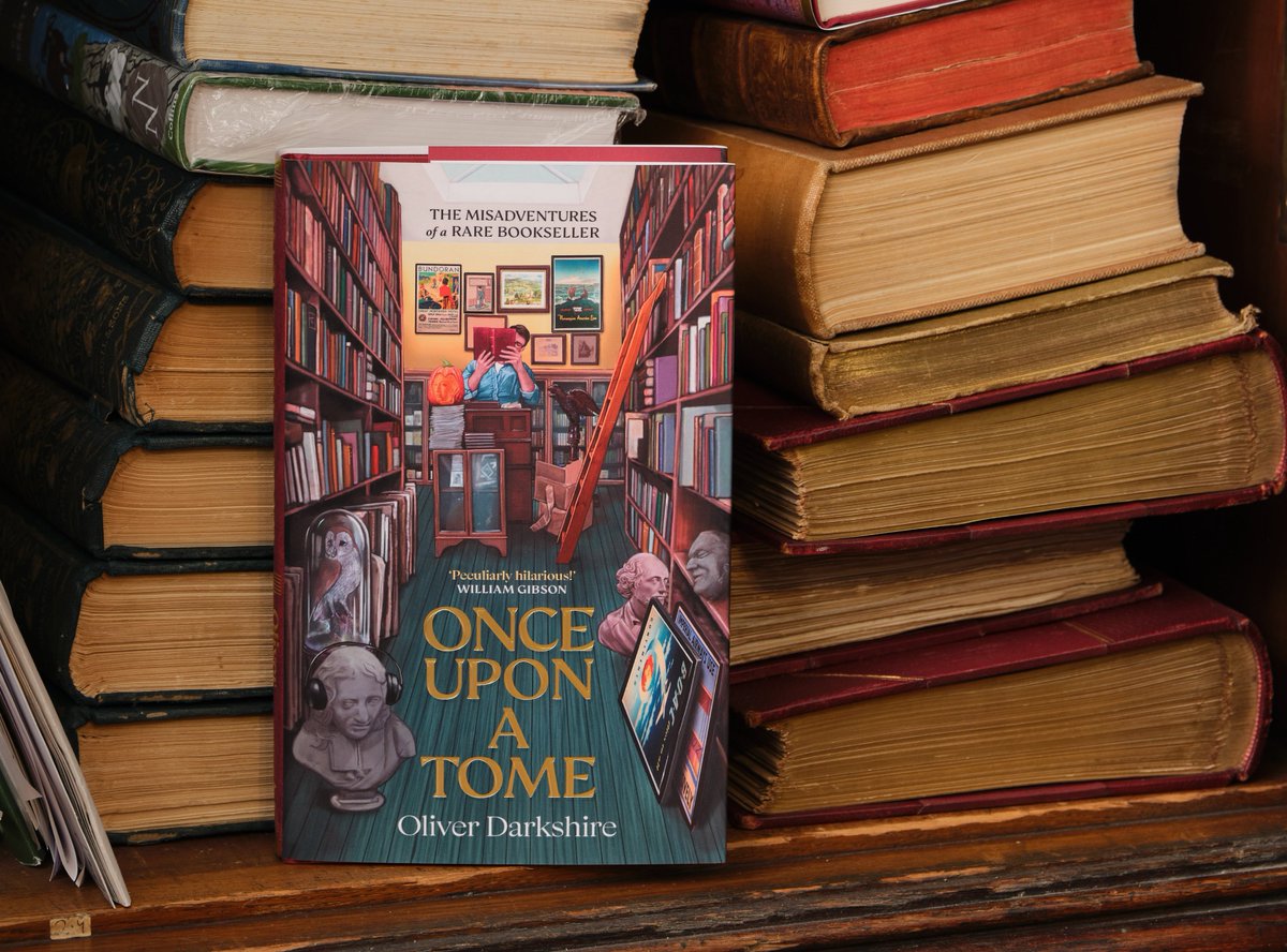 If I'd known when I walked into this rare bookshop 8 years ago (then still young and full of hope) that I'd one day be bullied into writing a book about it I would have fled screaming
that's right — it's PUBLICATION DAY for Once Upon A Tome: the Misadventures of a Rare Bookseller