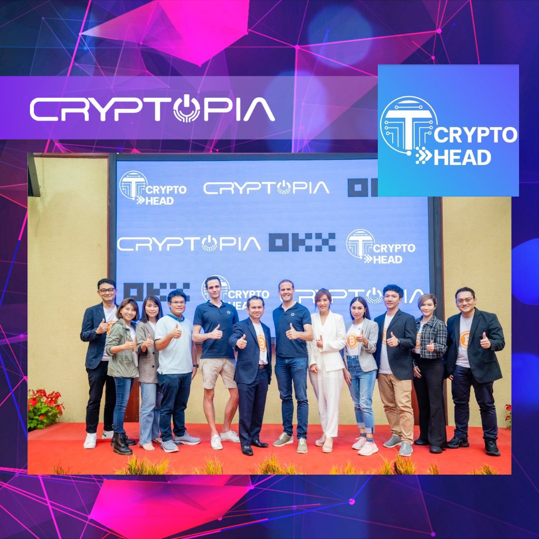 CryptopiaOFCL's tweet photo. Last week, we had a very fun and informative session with Cryptohead from Thailand. Thank you once again for your continuous support. Cryptopia looks forward to having more get-togethers like this with Cryptoheadเทรดคริปโต community.
#blockchain #cryptohead #cryptopia #metaverse https://t.co/ZrdgYkgVEy