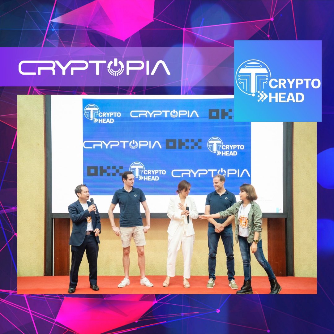 CryptopiaOFCL's tweet photo. Last week, we had a very fun and informative session with Cryptohead from Thailand. Thank you once again for your continuous support. Cryptopia looks forward to having more get-togethers like this with Cryptoheadเทรดคริปโต community.
#blockchain #cryptohead #cryptopia #metaverse https://t.co/ZrdgYkgVEy