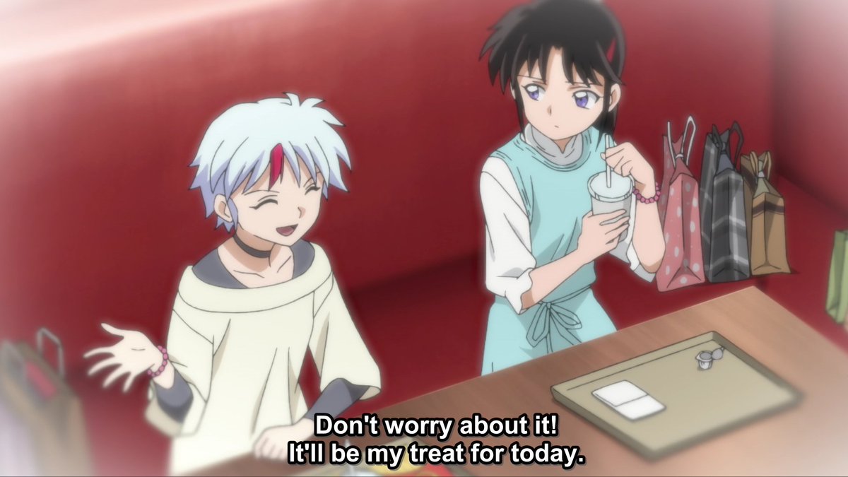 Towa's dreams will always contain her sister being by her side. She is truly the person she loves the most. 💙💜

#SessRin #半妖の夜叉姫 #殺りん #犬夜叉 #Setsuna #Towa