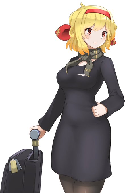 Day 6 - Flight Attendant Kaela

フライトアテンダントカエラ～
#holoctober
#inKaela 