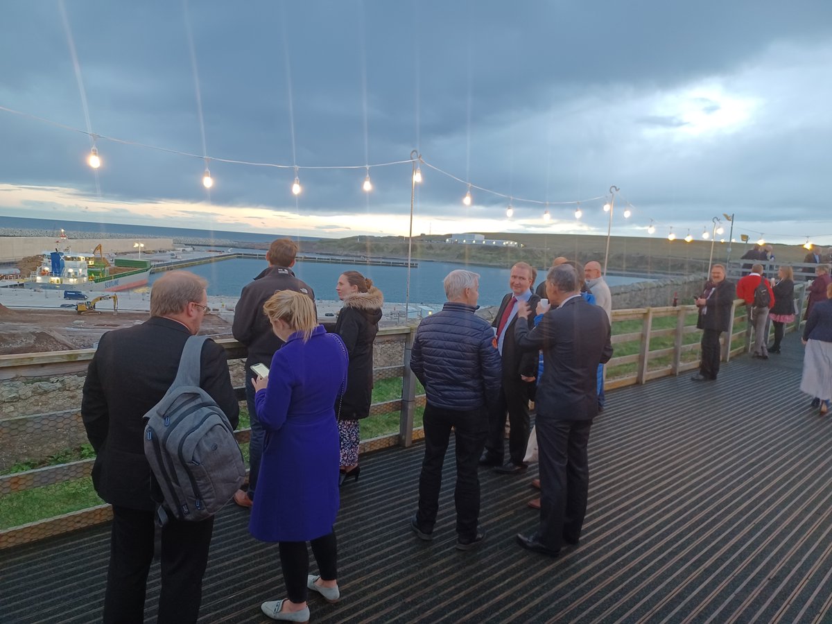 PortofAberdeen's tweet photo. Day 1 of #BPA2022 ✅
Port presentations, panels, exhibition and networking ✅
South Harbour reception ✅
#ports #harbours #maritime #shipping #SHEQ #shorepower #strategy #netzero #decabonisation #energytransition #conference #exhibition
@britishports https://t.co/RbcY6TcSHF