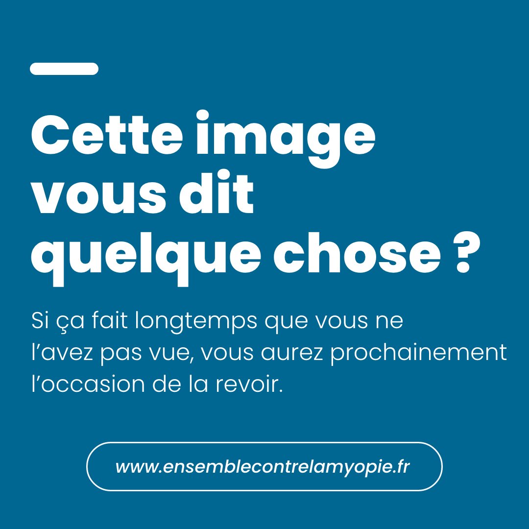 Ensemble contre la Myopie tweet media