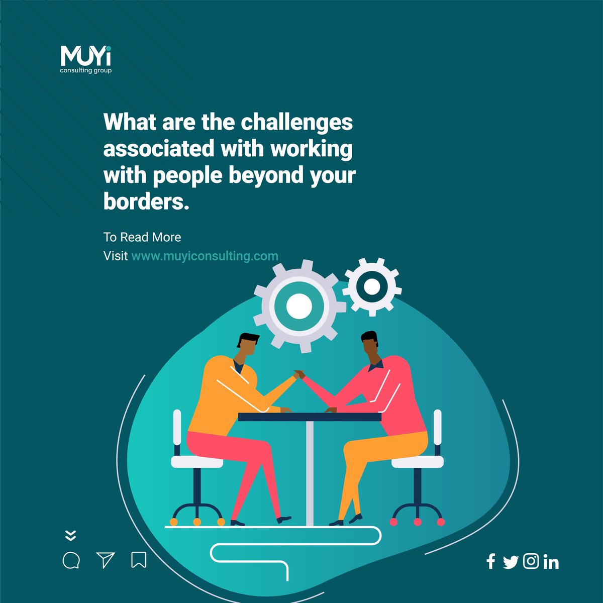 Are you a team leader or CEO who is skeptical about working with people beyond your borders?

From one leader to another, read more on MUYI CEO, Irene Ikomu’s thoughts on managing international clients - muyiconsulting.com/insight/factor…
#managementconsulting #internationalclients