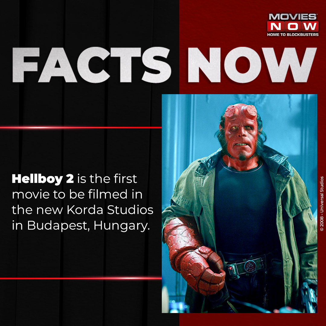 moviesnowtv's tweet photo. Did you know about this fact? Drop a 'โค๏ธ' if you think this is really cool.
#Hellboy #Hellboy2 #RonPerlman #Facts #FactsNow #Films #Actor #Budapest #KordaStudios #Hungary #CommentNow #MoviesNow https://t.co/Ur8aQjkkL1