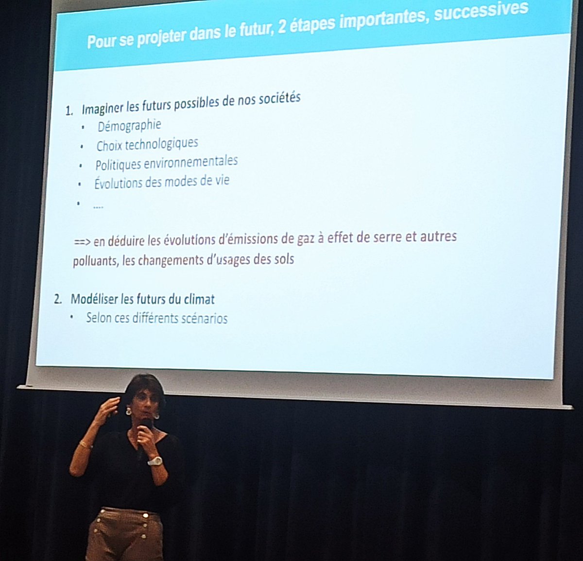 Nathalie de Noblet-Ducoudré #lecon #inaugurale @Groupe_ESA : impact de l'occupation des sols sur le climat