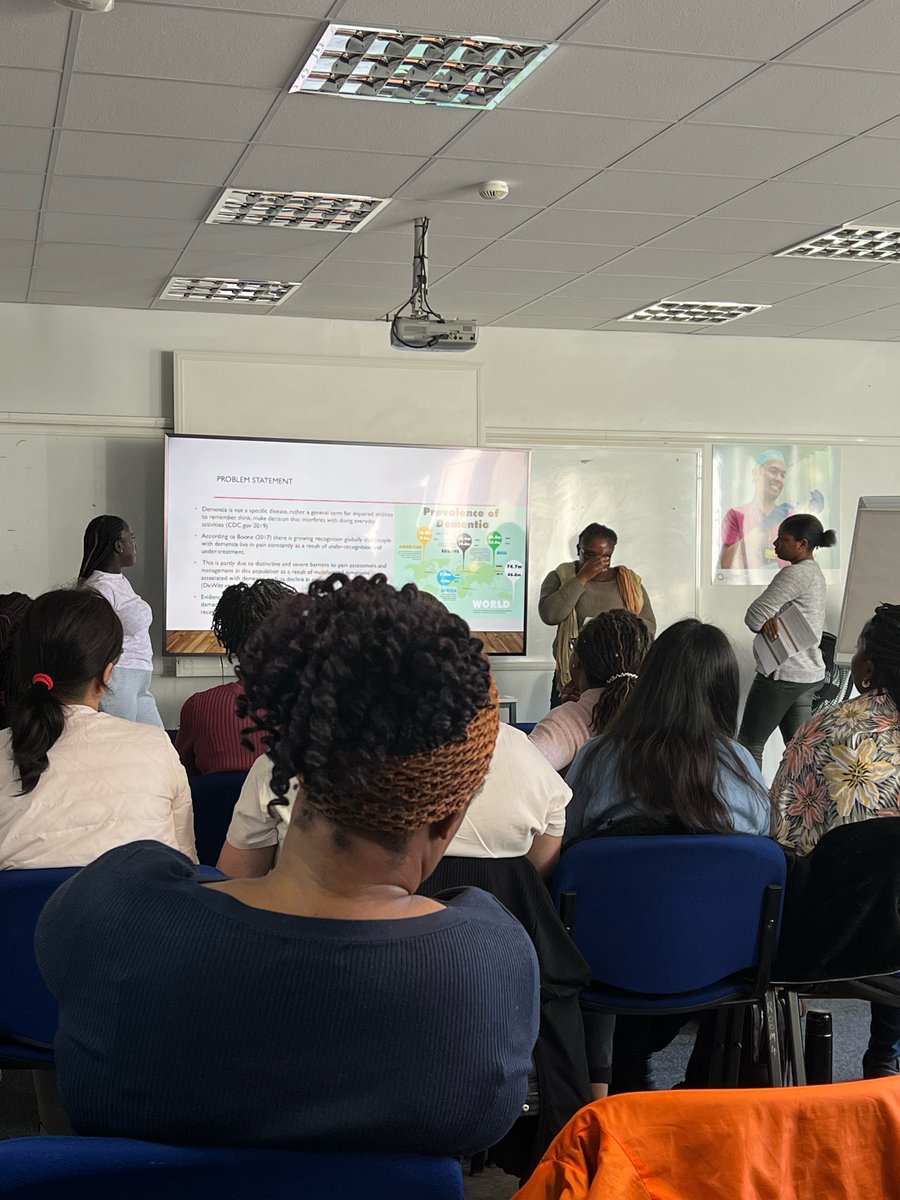 Dementia presentation by Paulina,Blessing &amp; Oluwaseyi from Ward 1 QEH 👍🏻