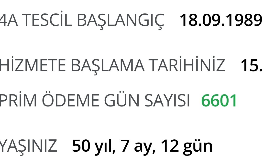 SSK ile 18-09-1989 yılında yapmış olduğum anlaşmayı ben yıllar önce yerine getirdim şimdi sıra devlette emeklilik hakkımı istiyorum sayın @vedatbilgn @ikalin1 @fahrettinaltun @fuatoktay @dbdevletbahceli @Akparti @RTErdogan @yasarokuyan #EmeklilikteYaşaTakıIanIar