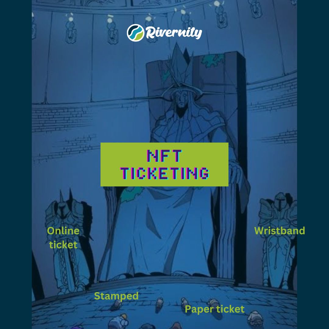 rivernity's tweet photo. The new king takes the throne: NFT Ticket 👑

We just covered what NFT Ticket is in the previous update. Backtrack just a little while to find out about it! 

#nft #nftsmeme #rivernity https://t.co/PmWJUwsX2f