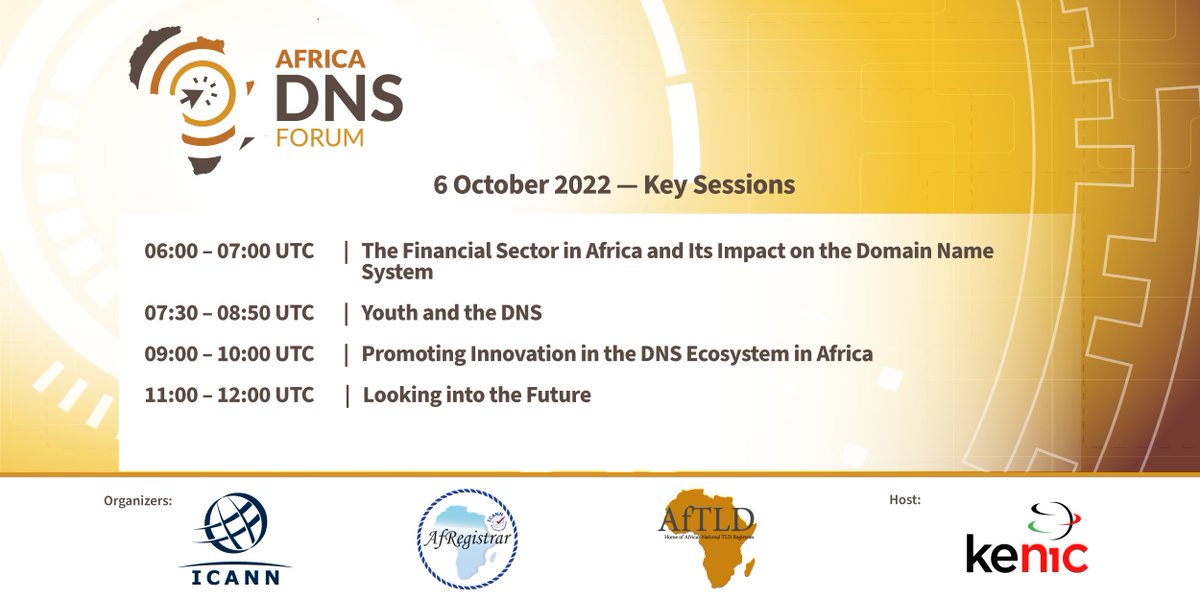 Good morning, Today is the second day of the Africa DNS Forum 2022! We look forward to your participation online and in-person. Visit the #AFDNSF2022 @ICANN @KenicTLD