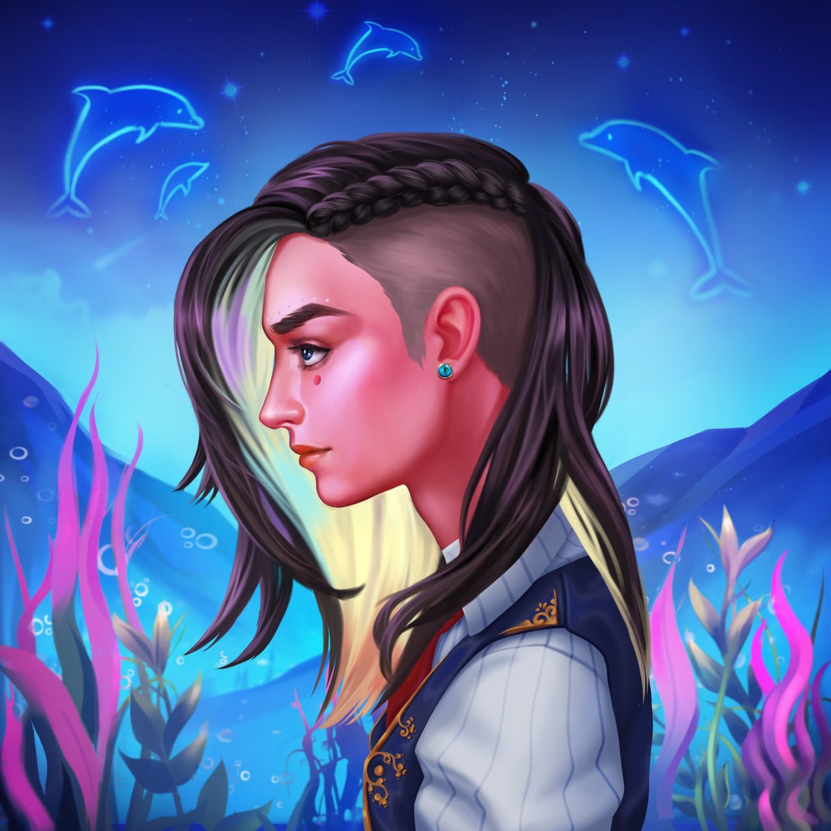 0xseoulsurfer's tweet photo. Along the journey at @TsukimiLoft, we built over a thousand different traits, and only a portion of those made it to the final art. 

With strict quality control — we only chose traits that really stood out. See for yourself! https://t.co/vCVJ8Dxu0y