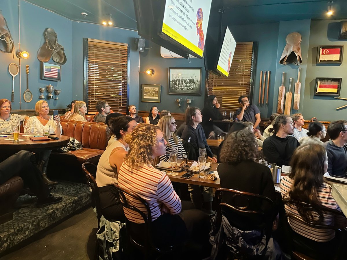 Future Science Talks (@sciencetalksau) on Twitter photo Our first #FSTsydney event was a sellout! A massive thanks to <a href="/logi_lorenzo/">Lorenzo Logi</a> <a href="/LGGray95/">Lachlan Gray</a> <a href="/_marinaul/">Marina Ulanova</a> <a href="/SarahAWalker/">Sarah A. Walker</a> <a href="/jesss_hayes/">Jess Hayes</a> <a href="/DanielSurkalim/">Daniel Surkalim</a> for your presentations! It was so good to have such a variety of fields at the talks 🙌 Our first #FSTsydney event was a sellout! A massive thanks to <a href="/logi_lorenzo/">Lorenzo Logi</a> <a href="/LGGray95/">Lachlan Gray</a> <a href="/_marinaul/">Marina Ulanova</a> <a href="/SarahAWalker/">Sarah A. Walker</a> <a href="/jesss_hayes/">Jess Hayes</a> <a href="/DanielSurkalim/">Daniel Surkalim</a> for your presentations! It was so good to have such a variety of fields at the talks 🙌