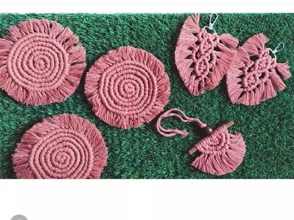 anshuve91751981's tweet photo. Excited to share the latest addition to my #etsy shop: GRADALL® Macrame Coasters Set, Keychains ,A little Hanging Car charm https://t.co/EKcDLU7jsi #birthday #christmas #yellow #macramecoastersset #macramekeychains #macramecoasters #macramebagcharm #macramecharms #hand https://t.co/K6LgjMTQHT