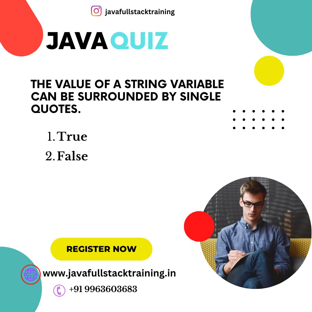 java_training_'s tweet image. #corejava,#spring, #springboot, #hibernate, #microservices, #AWS, #ReactJS, #JavaFullStackTraining,