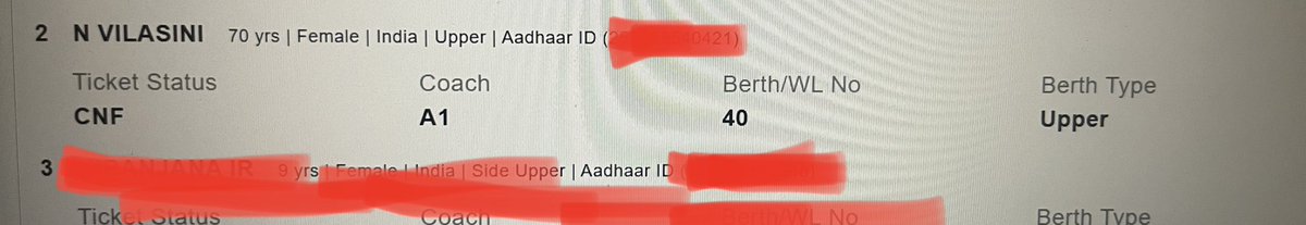 methuprem's tweet photo. @IRCTCofficial @RailMinIndia @AshwiniVaishnaw is it possible for a 70 year women to get into Upper berth ? Why Railways cannot consider senior citizens for lower berth ? Though they is no Senior Citizen concession, at least Indian Raiways can show concern in seat allotment. https://t.co/hWEtmBuvnj