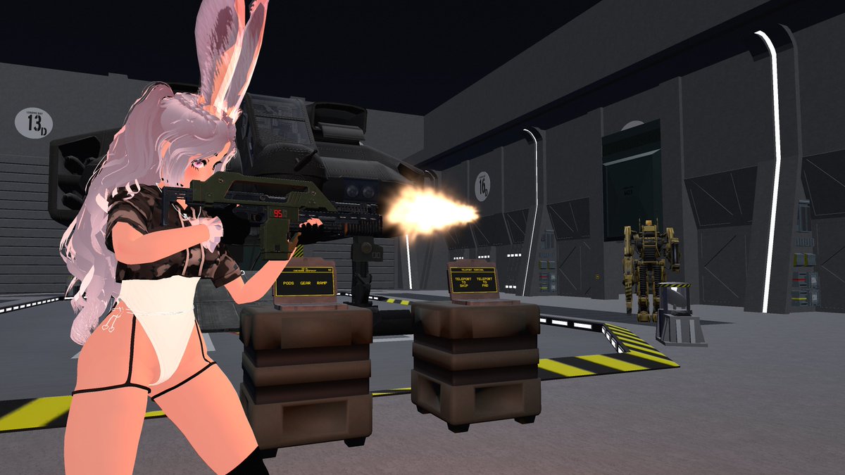 NjnaGrimsdottir's tweet photo. "Perhaps giving the Bunny Queen... weapons... was.. not a good idea." - @MjrnAI
#BunWithGun #BOOM #Ammo4Dayz #VR https://t.co/OC5jMxOBj1